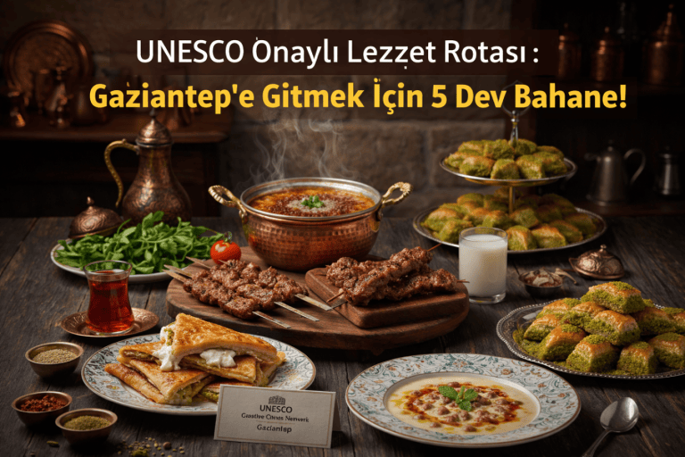 UNESCO Onaylı Lezzet Rotası: Gaziantep’e Gitmek İçin 5 Dev Bahane!