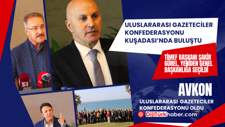 Uluslararası Gazeteciler Konfederasyonu Kuşadası’nda Buluştu