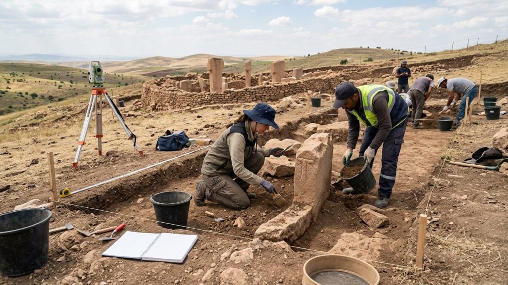 Göbeklitepe’nin kuzeyinde kazı başladı