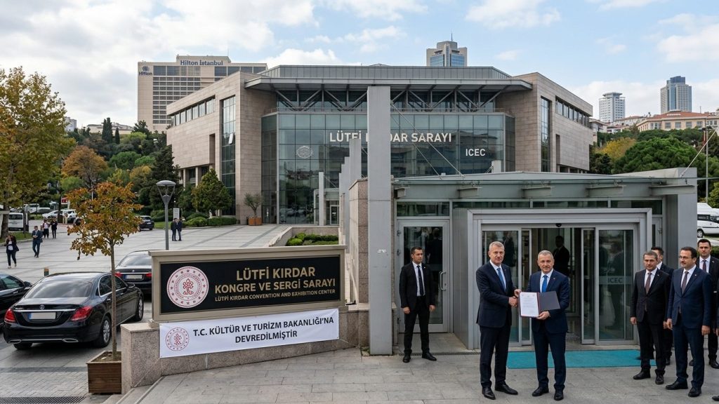 Lütfi Kırdar Sarayı Bakanlığa Devredildi