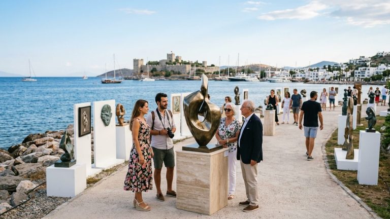 Sanat rotaları tatil beldelerine taşındı