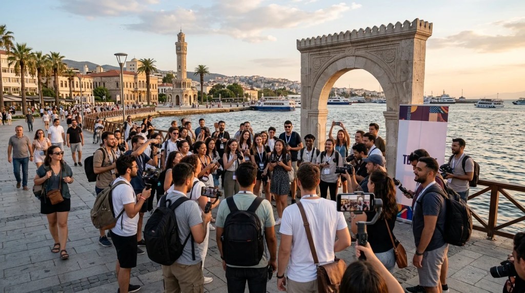 Dünya seyahat influencer'ları İzmir'e geliyor