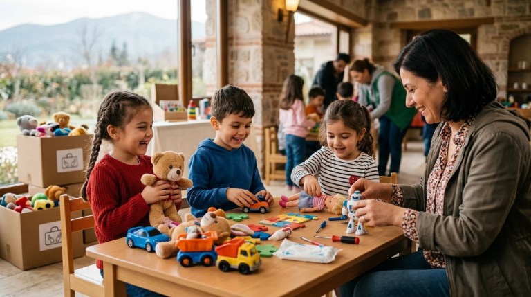 Mövenpick Bursa'dan çocuklara oyuncak desteği