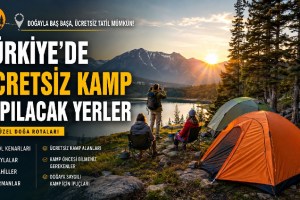 Türkiye’de Ücretsiz Kamp Yapılacak En Güzel Ücretsiz Kamp Alanları